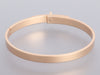 Hermès 18K Rose Gold Kelly Lock Bracelet SH