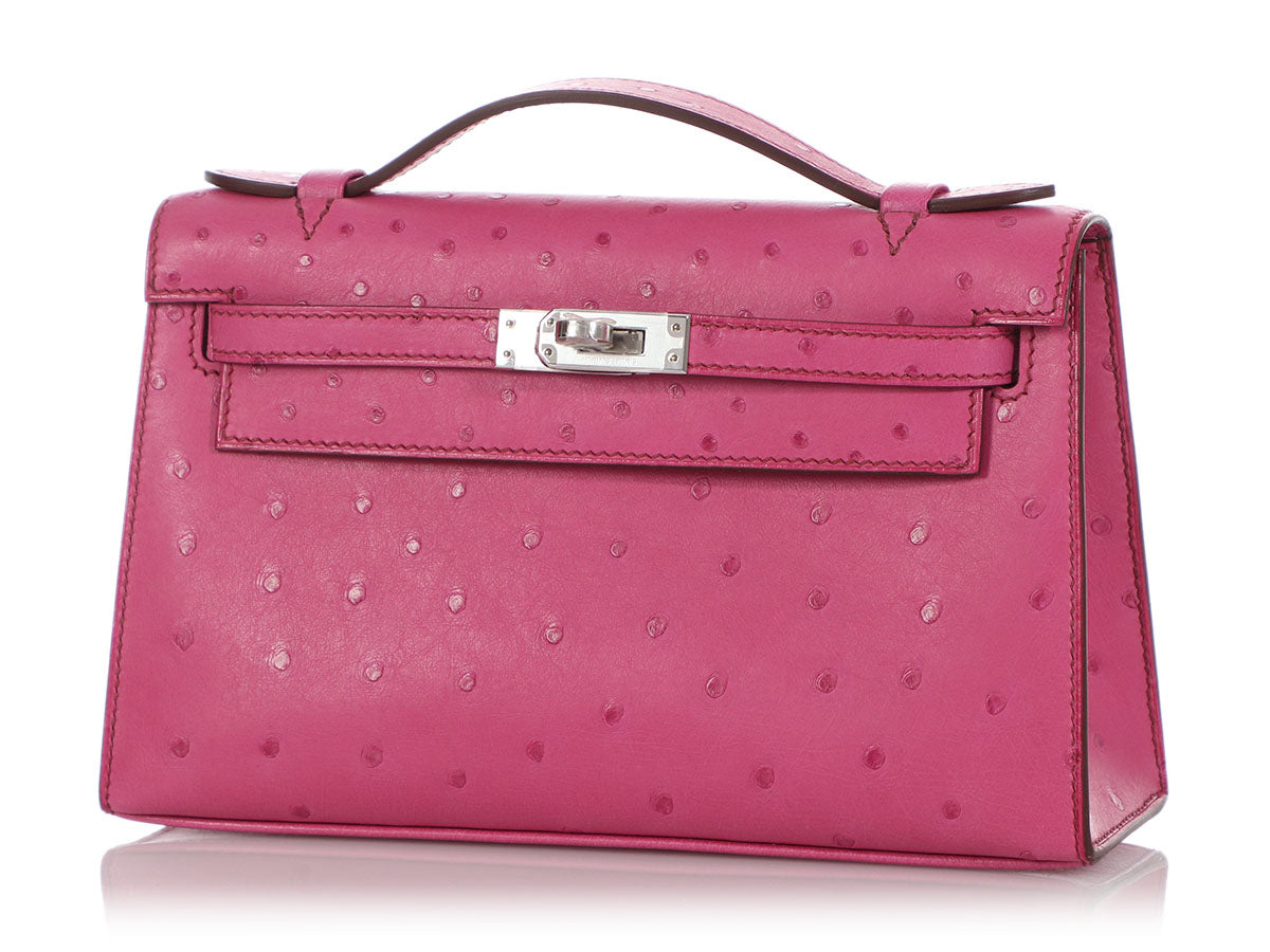 Hermes Fuchsia Lizard Kelly Pochette Bag at 1stDibs  hermes lizard kelly  pochette, hermes kelly pochette lizard, hermes kelly fuchsia