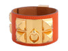 Hermès Feu Epsom Collier de Chien CDC Bracelet