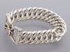 Hermès Sterling Silver Buckle Bracelet