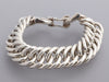 Hermès Sterling Silver Buckle Bracelet