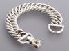 Hermès Sterling Silver Buckle Bracelet