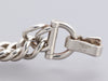 Hermès Sterling Silver Buckle Bracelet