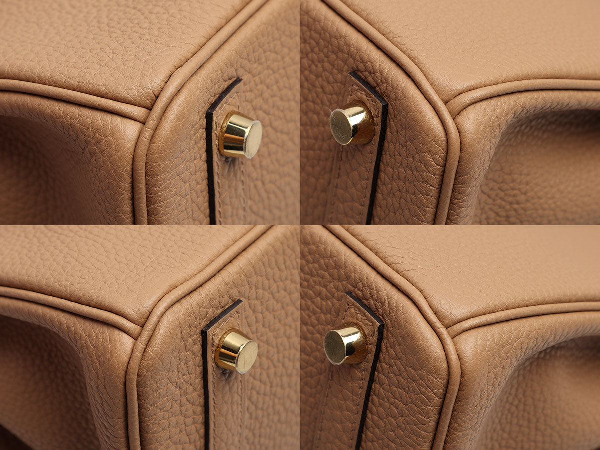 HERMES Birkin Size 25 Chai Togo Leather– GALLERY RARE Global