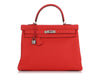 Hermès Rouge Tomate Clémence Kelly 35