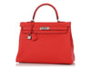 Hermès Rouge Tomate Clémence Kelly 35