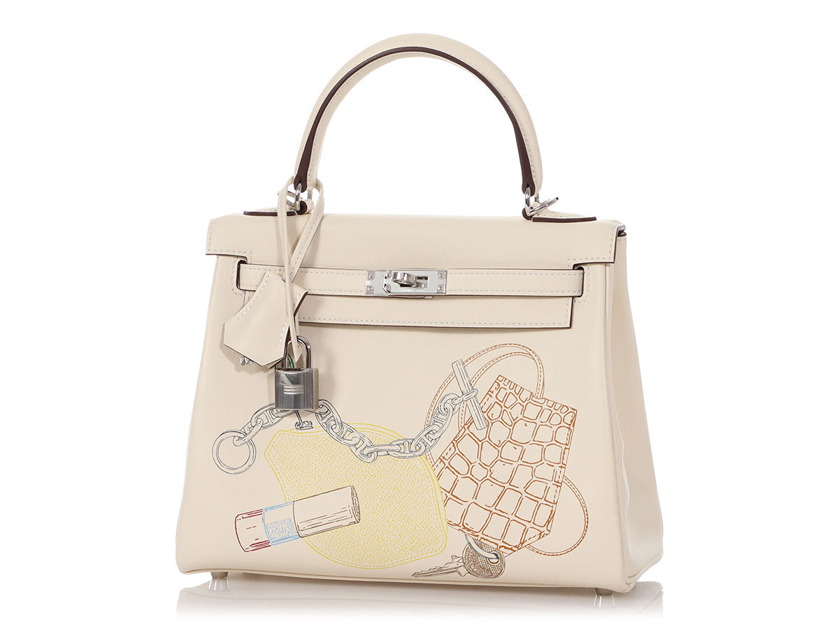 Hermes Kelly Cut Nata Swift Gold Hardware