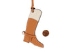 Hermès Natural Butler and Craie Swift Paddock Boot Bag Charm