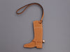 Hermès Natural Butler and Craie Swift Paddock Boot Bag Charm
