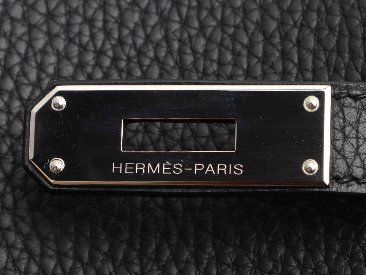 Hermès Kelly 32 Black PHW - Classic & Fabulous