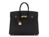 Hermès Black Togo Birkin 25