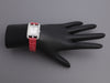 Hermès Stainless Steel Pink Alligator Cape Cod Watch 23mm