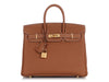 Hermès Gold Togo Birkin 25