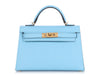 Hermès Bleu Céleste Epsom Mini Kelly 20