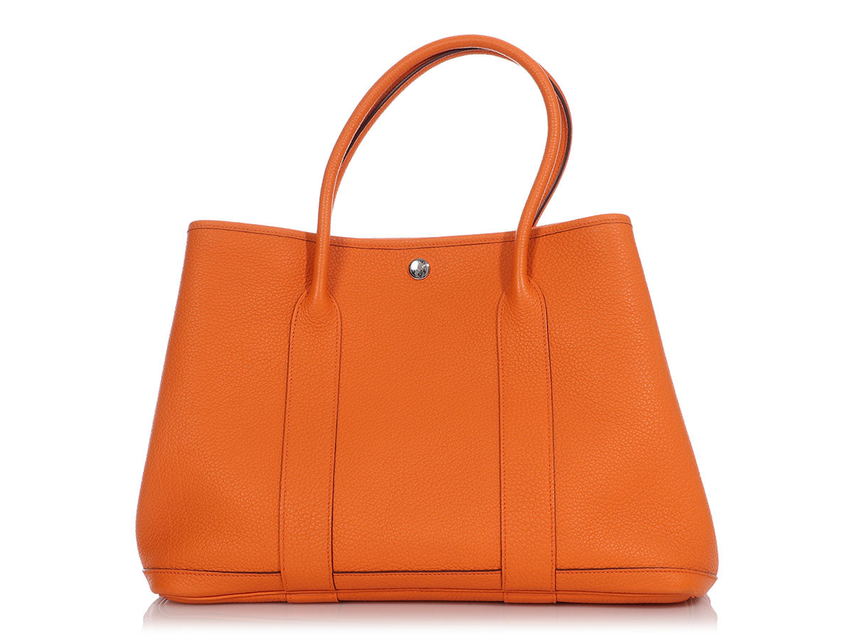 Hermes Garden Party 36 Top Handle Bag Clemence