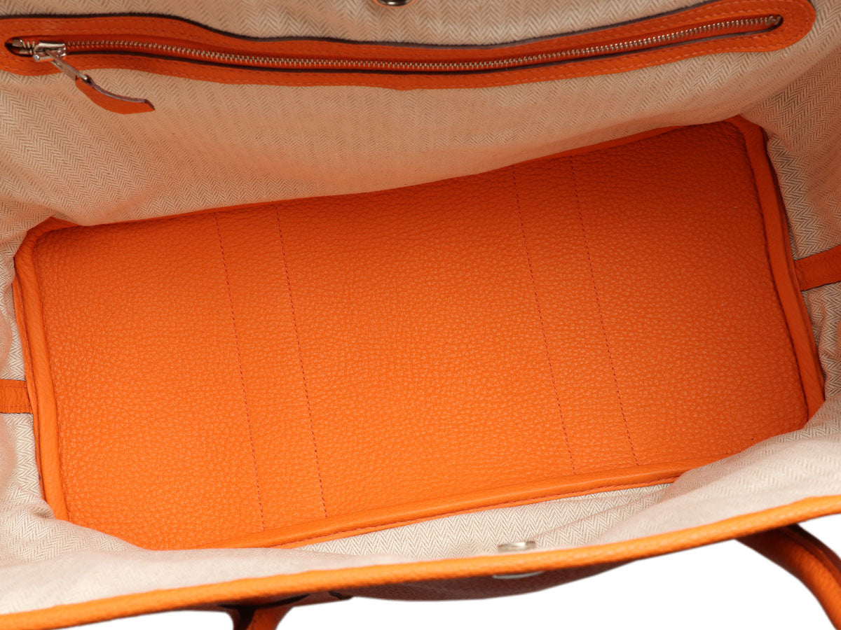 Hermès Negonda Camails Garden Party 36 - Orange Totes, Handbags