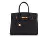 Hermès Black Togo Birkin 3-in-1 30cm