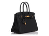 Hermès Black Togo Birkin 3-in-1 30cm