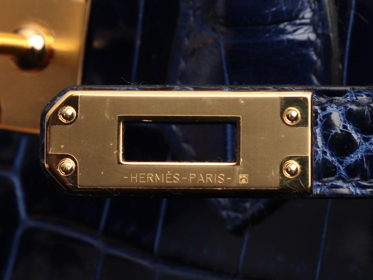 Hermès Birkin 25 Crocodile Niloticus Cocoan