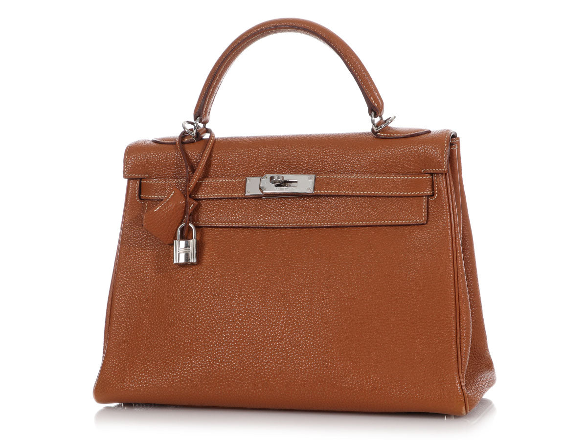 Hermès Gold Togo Kelly 32 by Ann's Fabulous Finds