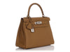 Hermès Bronze Doré Togo Kelly 28