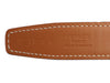 Hermès Gold and Orange Reversible Belt Strap 24mm