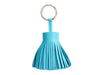 Hermès Turquoise Lambskin Carmen Key Ring