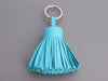 Hermès Turquoise Lambskin Carmen Key Ring