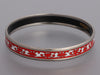 Hermès Narrow Enamel Balcons du Guadalquivir Bangle 65