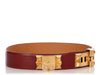 Hermès Rouge Collier de Chien CDC Belt