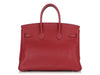 Hermès Rouge Grenat Swift Birkin 25