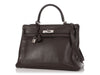 Hermès Brown Swift Kelly 35