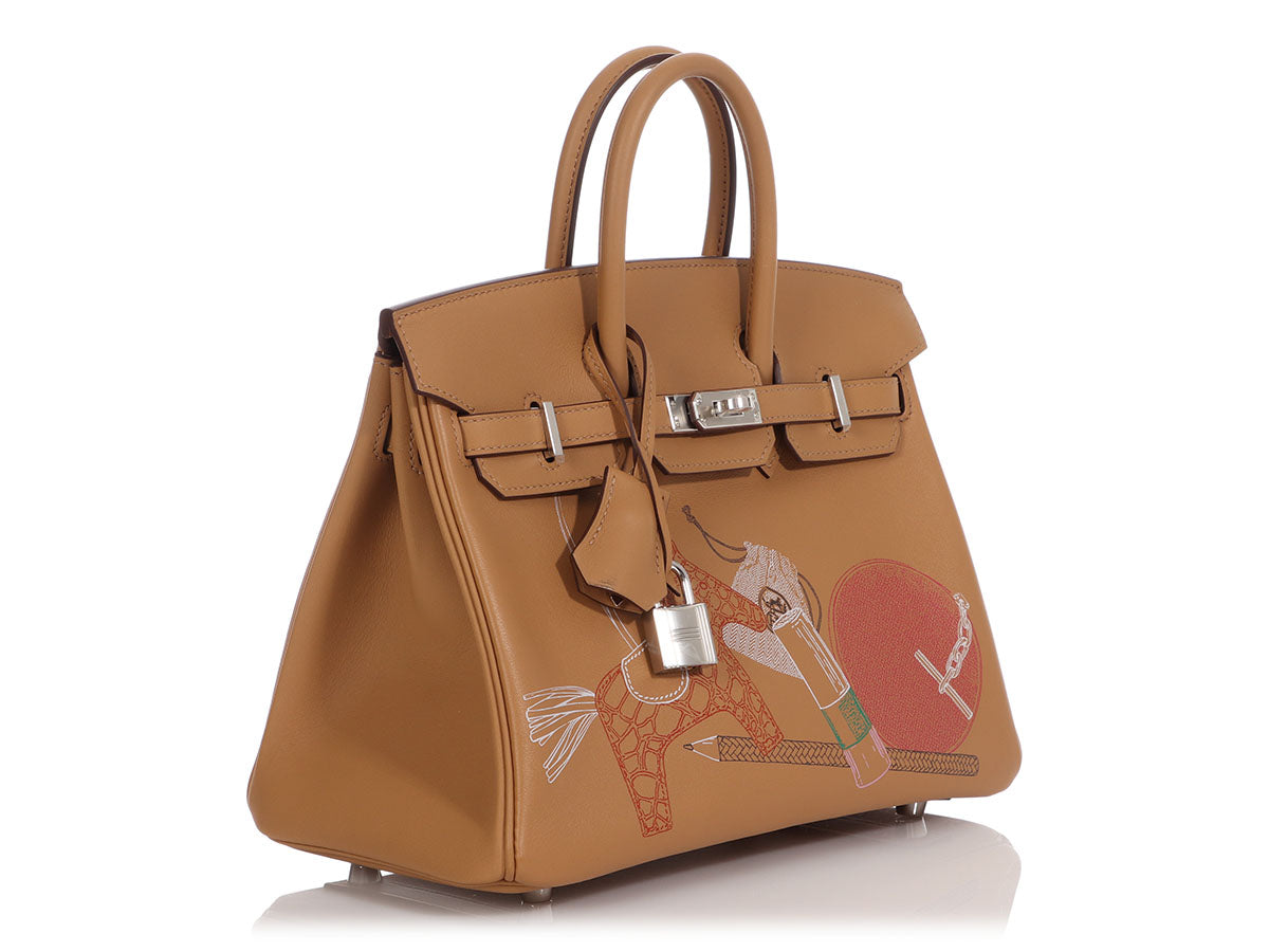 Hermes Birkin 25 in and out, 名牌, 手袋及銀包- Carousell
