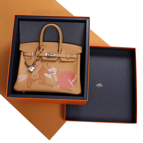 Hermès Biscuit Swift In and Out Birkin 25