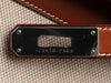 Hermès Vintage Toile and Noisette Barenia Kelly Ado Backpack