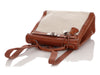 Hermès Vintage Toile and Noisette Barenia Kelly Ado Backpack