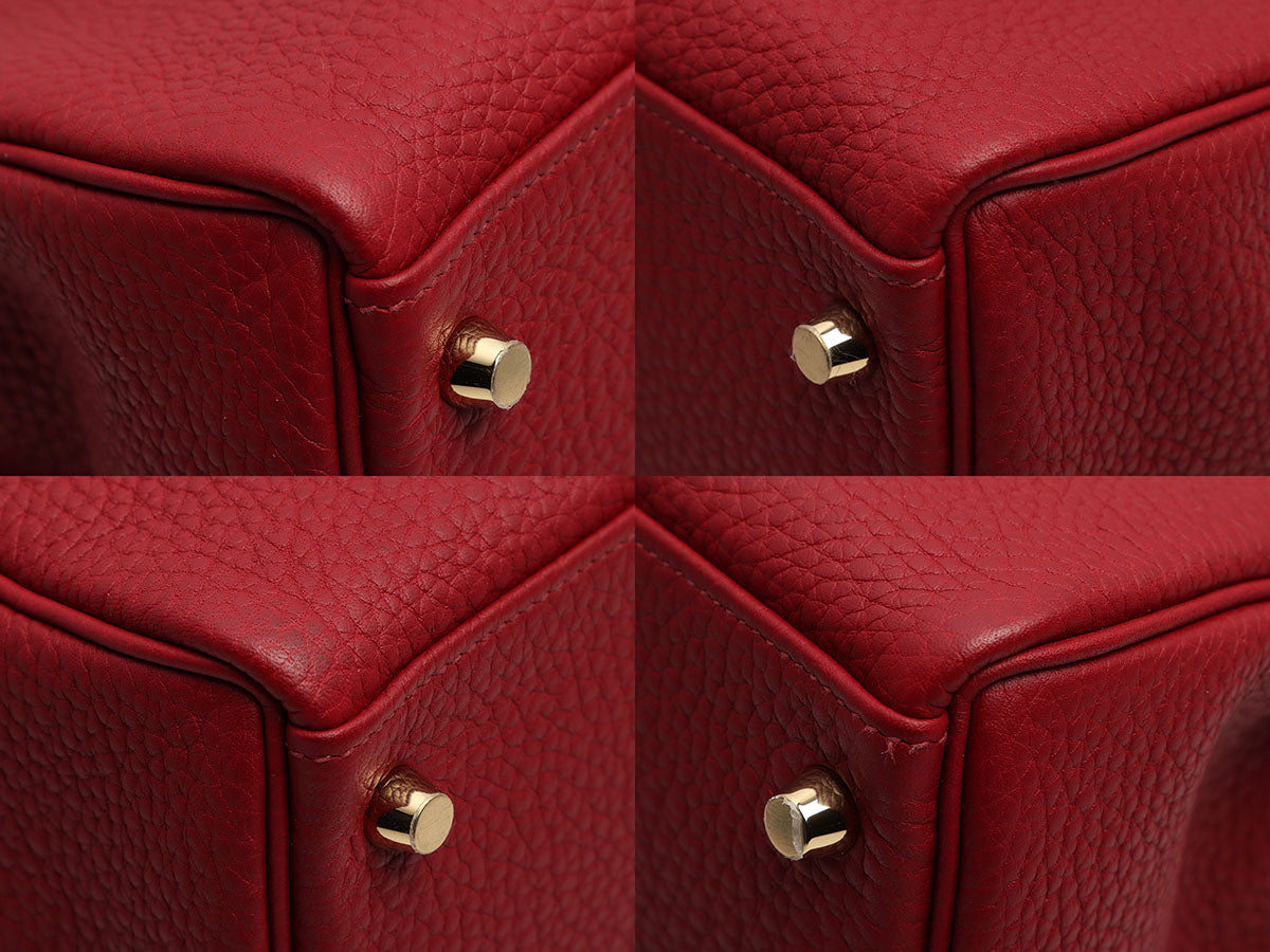 Hermes Kelly 32 in Rouge garance