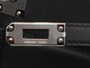 Hermès Black Swift Padded Kelly 25