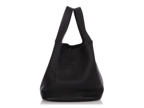Hermès Black Clémence Picotin Lock TGM