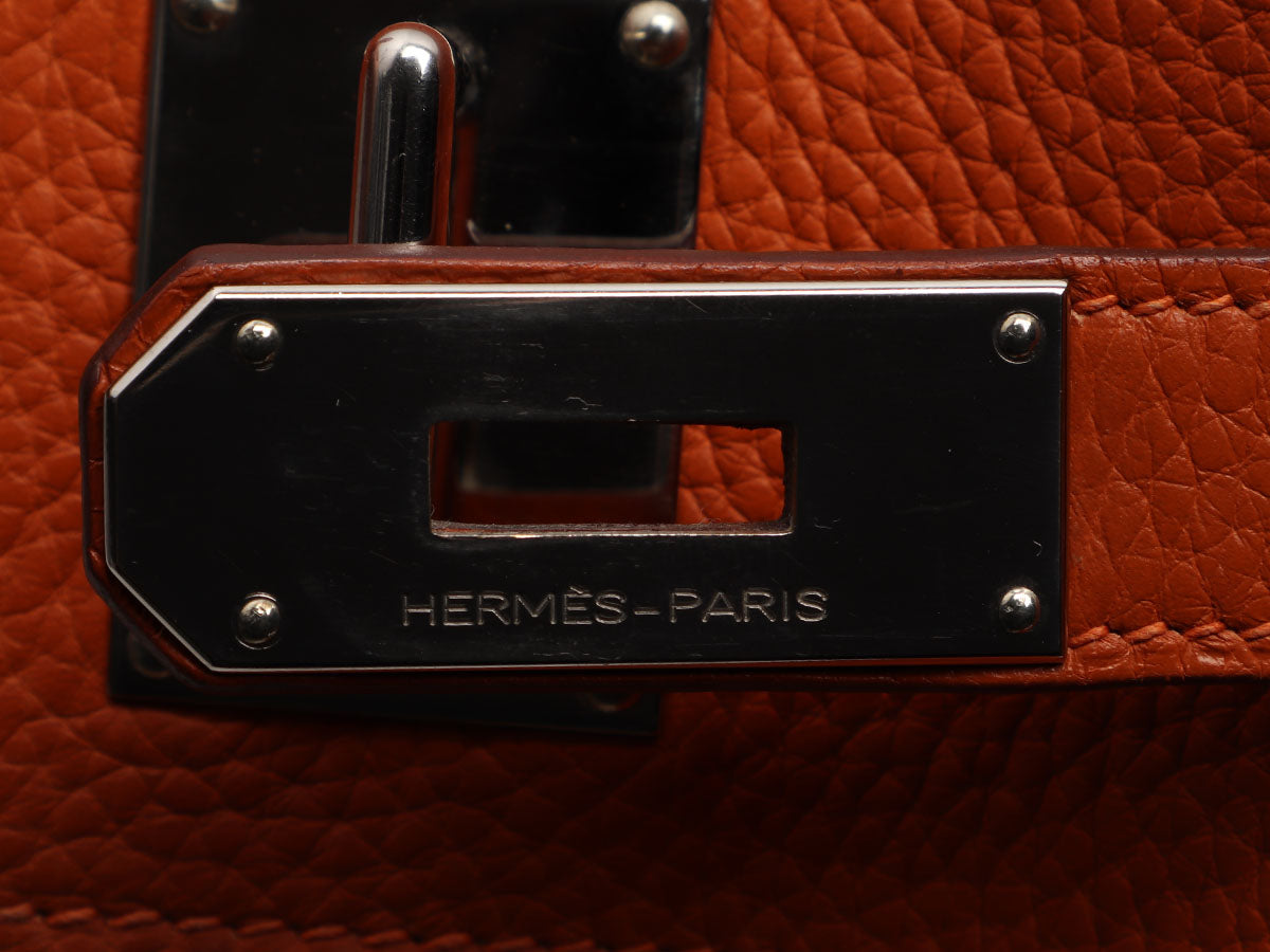 Hermes Birkin JPG Bag Clemence 42 Red