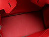 Hermès Red Clémence Birkin 35