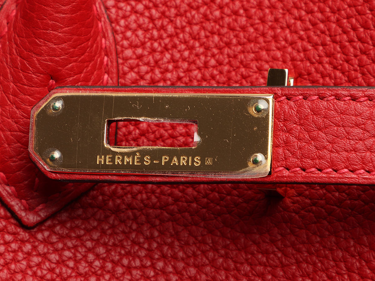 Hermes Birkin 35 Red for sale