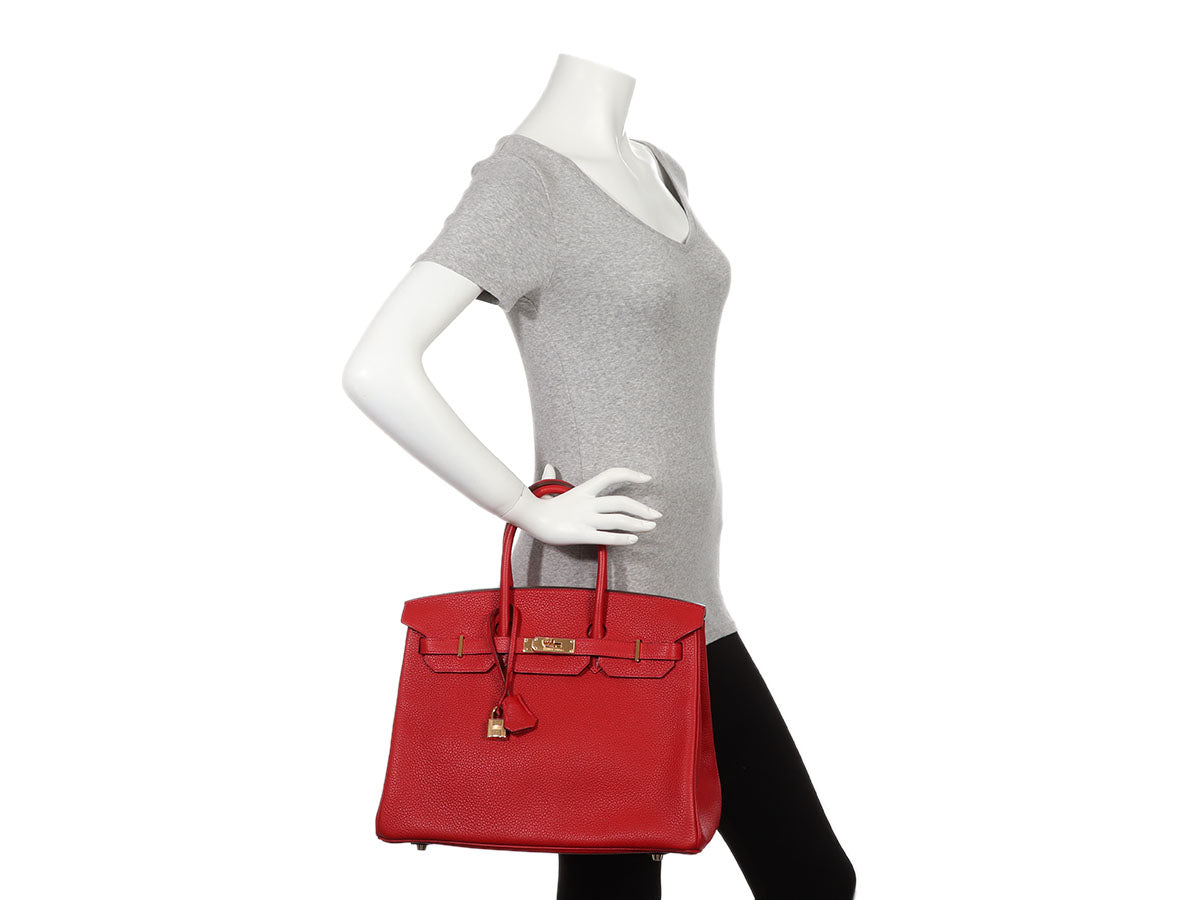 hermes birkin 35 red