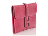 Hermès Mini Fuchsia Lizard Jigé