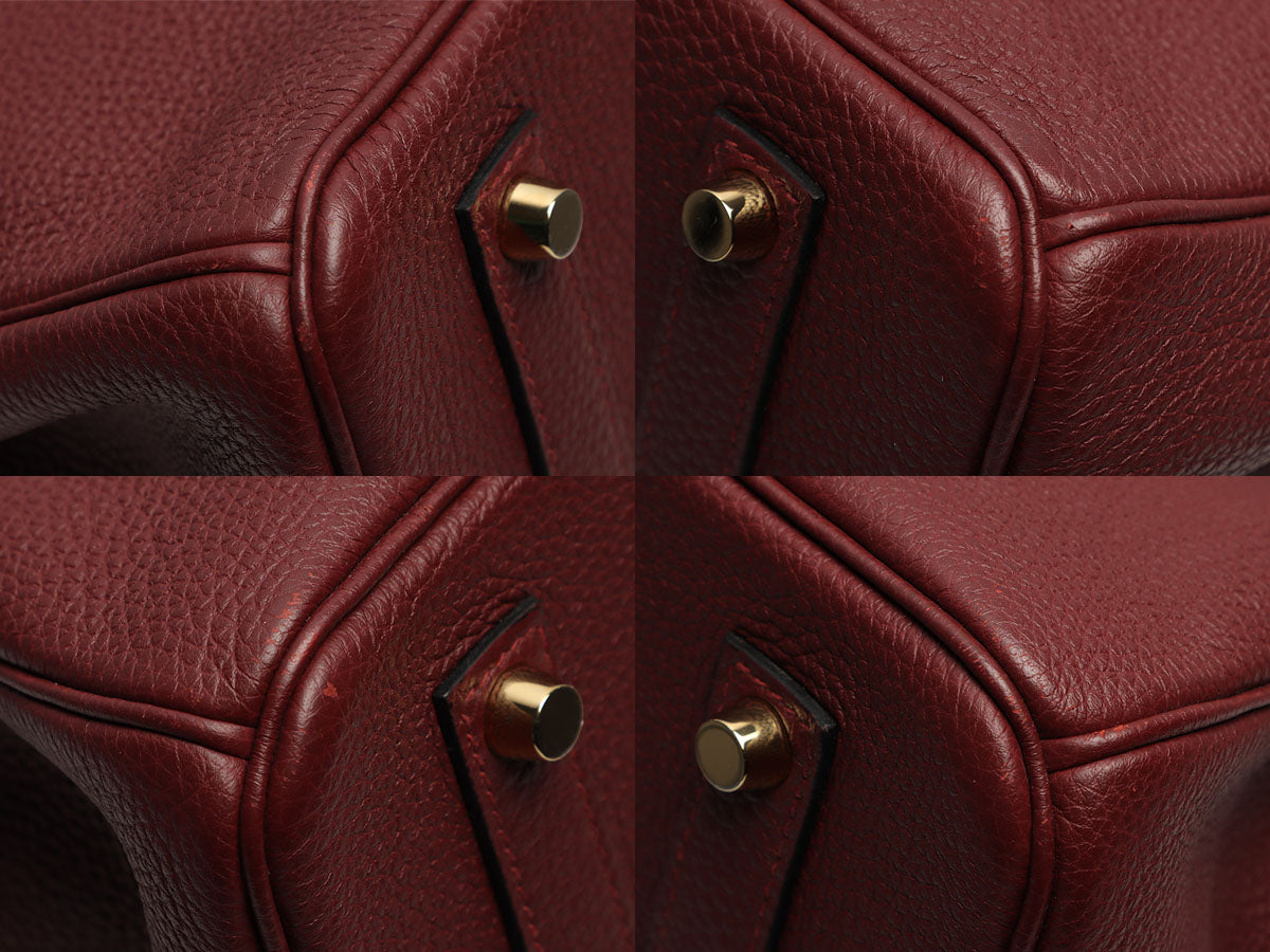 Hermès Birkin 35 Rouge H Togo Handbag