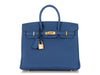 Hermès Bleu de France Togo Birkin 25