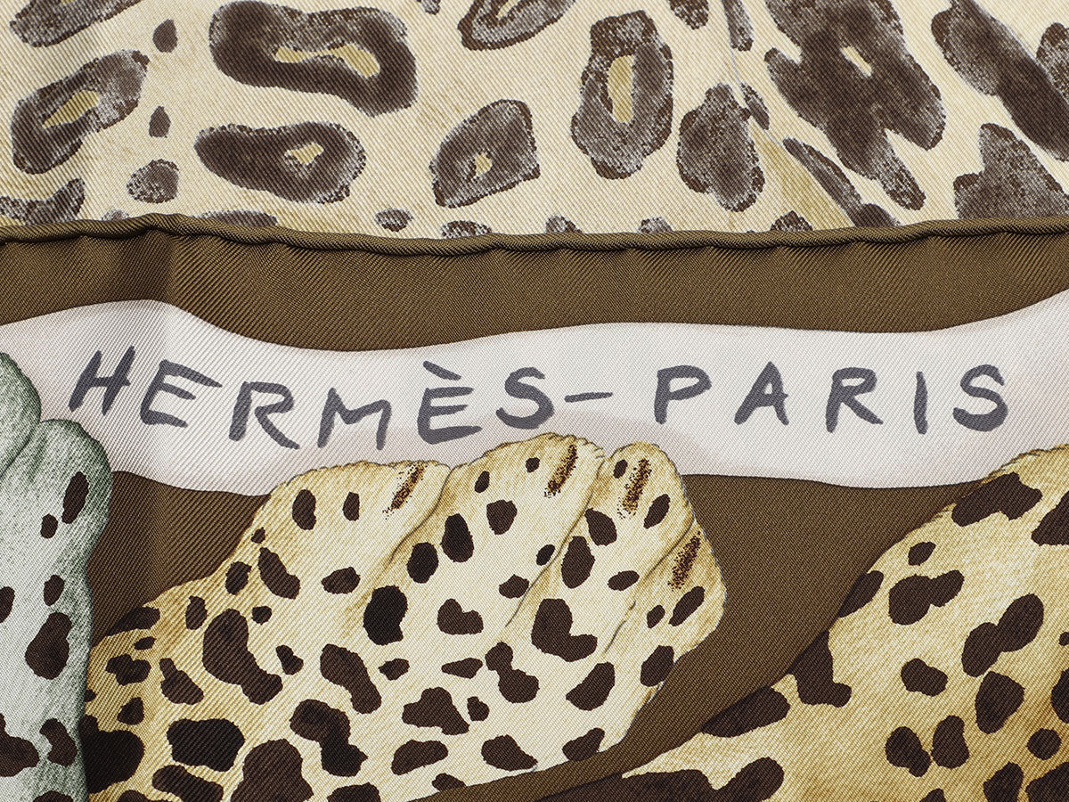 Hermès La Rose des Vents Silk Scarf 90cm - Ann's Fabulous Closeouts