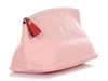Hermès Rose Sakura Lambskin Tohubohu Pouch MM