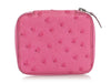 Hermès Fuchsia Ostrich Zip Around Notebook Cover PM