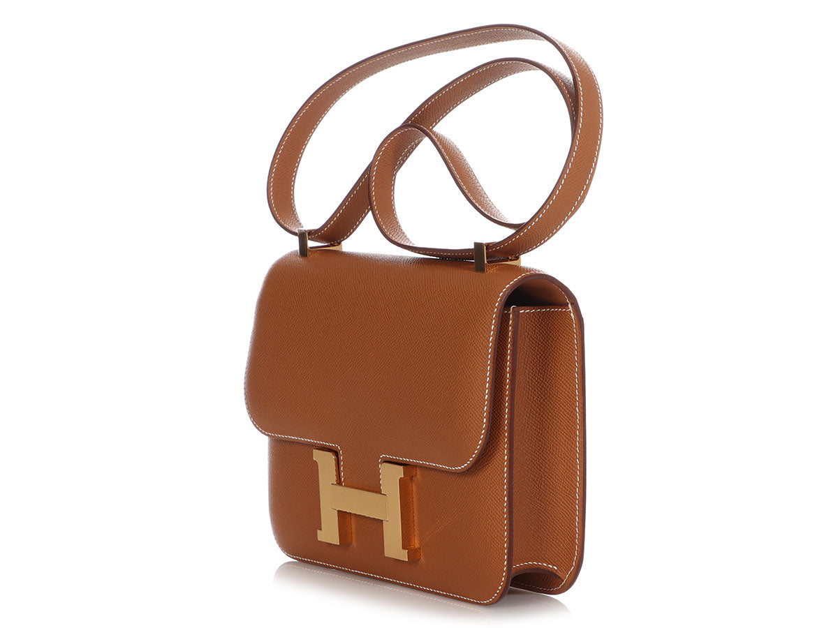 HERMES Epsom Constance 24 Gold 939874